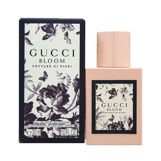 【中欧班列精选】1LPY Gucci古驰花悦绽放繁花之水黑色女士香水30 50 100ML包邮茉莉花香 商品图5