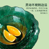2022新品荷塘月色系列餐饮具碗盘套装ins玻璃祖母绿荷叶清新简约家用碗轻奢 A-W7058-8.5/L4 商品缩略图4