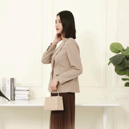 宗洋zongyang女装2022春季新品上衣常规休闲长袖外套小西装BCL4XS7841-75 商品图2