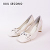IUIU SECOND 春夏气质格调系列方头漆皮高跟鞋 商品缩略图4