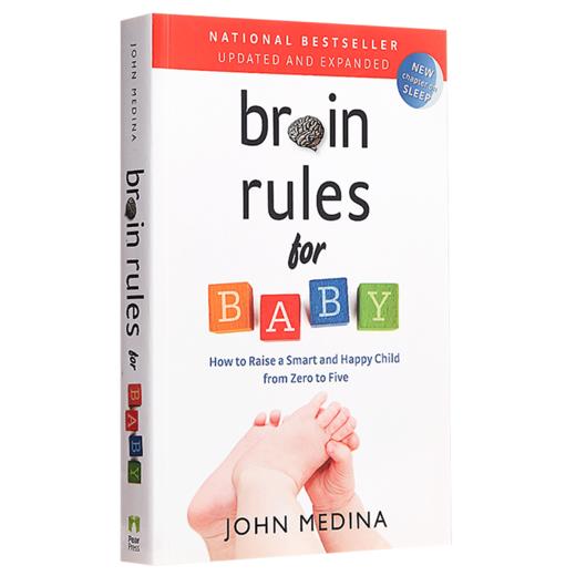 让孩子的大脑自由 婴儿的思考法则 英文原版 Brain Rules for Baby 英文版进口原版英语书籍 商品图1
