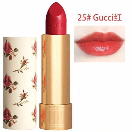 GUCCI/古驰  金管口红  金管丝缎/哑光口红唇膏3.5G  多色可选 商品图4