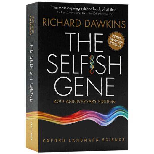 自私的基因 英文原版 The Selfish Gene 40th Anniversary Edition 40周年纪念版课外兴趣科普读物 英文版书籍 理查德道金斯 商品图4