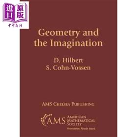 预售 【中商原版】大卫希尔伯特 几何与想象 英文原版 Geometry and the Imagination David Hilbert