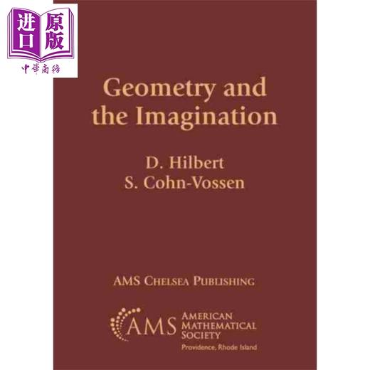 预售 【中商原版】大卫希尔伯特 几何与想象 英文原版 Geometry and the Imagination David Hilbert 商品图0