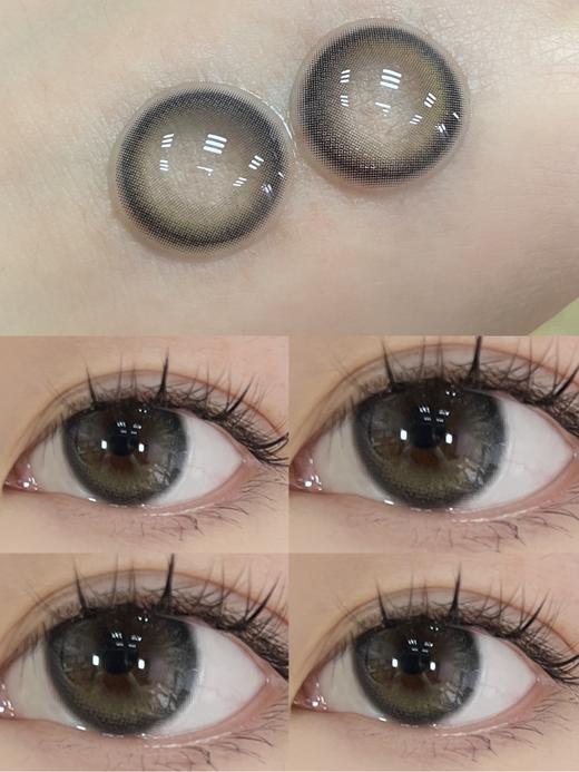 平价年抛丨唐茶灰·EallaGirl丨14.5mm（年抛/2片装） 商品图4