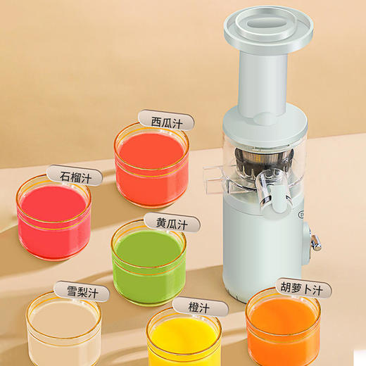 ZHENMI臻米迷你原汁机J6YJ6W，家用渣汁分离榨汁小型多功能炸果汁机榨汁机【YJQ】 商品图5