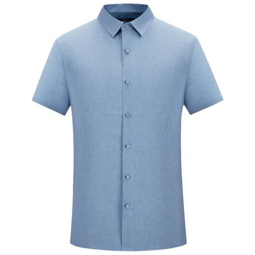 【莫代尔】MD名盾短衬衫微弹夏季薄款商务行政衬衣职业正装10320 商品图3