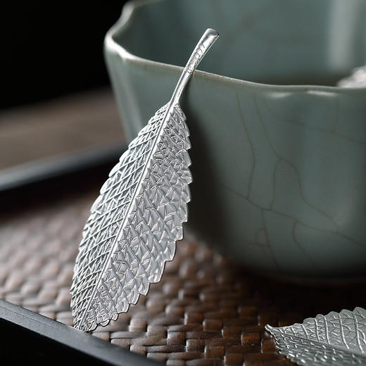 子佩集【银叶子】999银除菌软化水质功夫茶道泡茶神器【DQDY-01】 商品图8