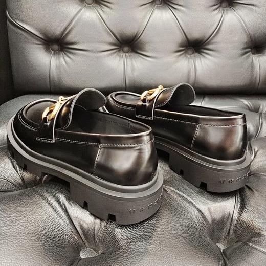 LFGJ 6144中性复古马鞍口齿轮底乐福鞋 商品图3