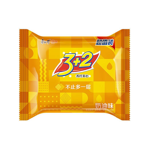 康师傅3+2苏打夹心 香浓奶油味 375g 商品图0