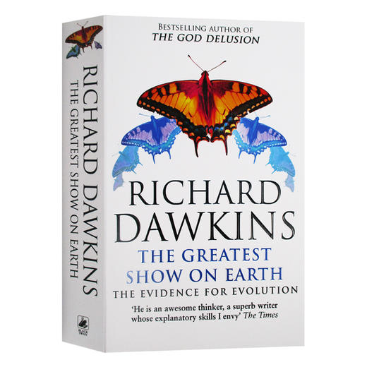 地球上伟大的表演 进化的证据 英文原版 The Greatest Show on Earth 英版 自私的基因作者 Richard Dawkins 生物进化 英文版书籍 商品图0