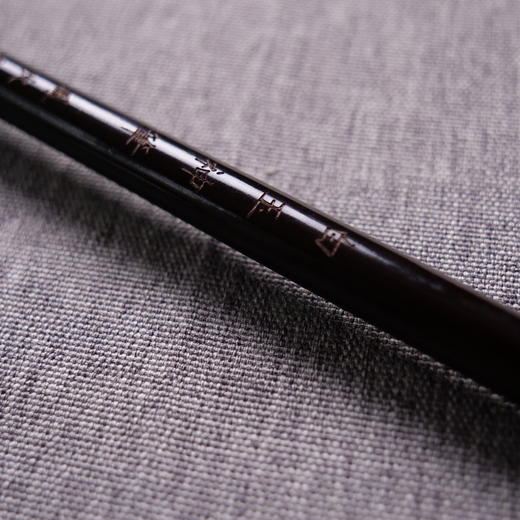 包邮【网课老师同款】秦建中老师书法实践经验定制“白玉”羊毫加健毛笔 适合隶书篆书行书大字 练习教学创作挥毫皆宜 商品图4