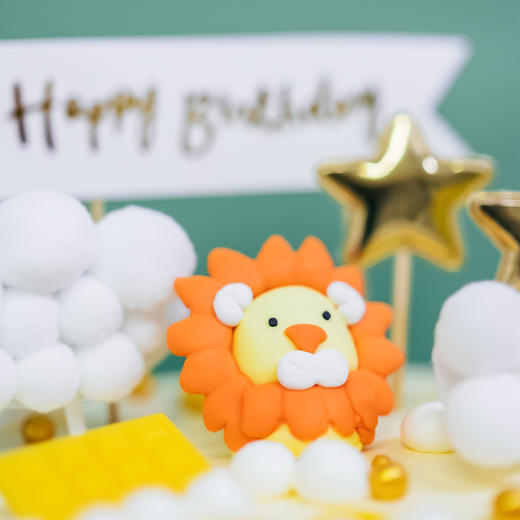 萌萌哒小狮子蛋糕·萌趣儿童生日蛋糕让鲜甜的水果和软弹的布丁在舌尖炫彩 如同春日的暖阳给生活一抹又一抹的惊艳（重庆） 商品图1