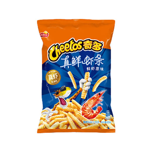 奇多真鲜虾条鲜虾 原味 65g 商品图0