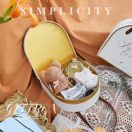 节日方圆手提礼盒 欧式伴手礼 商品图1