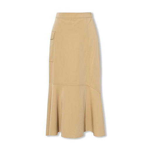 【商场同款】麦檬夏拼接荷叶边下摆半身裙5C5240861 商品图4