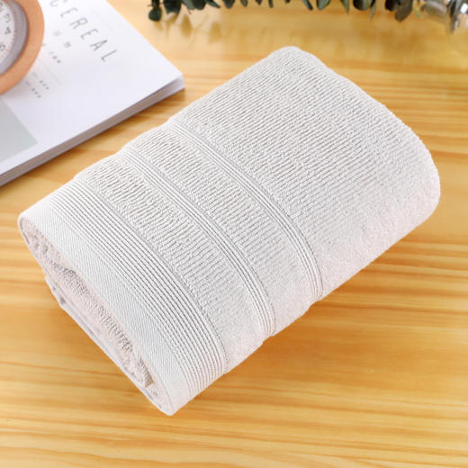 爱帝全棉浴巾70*140规格吸水大浴巾1条装 商品图5