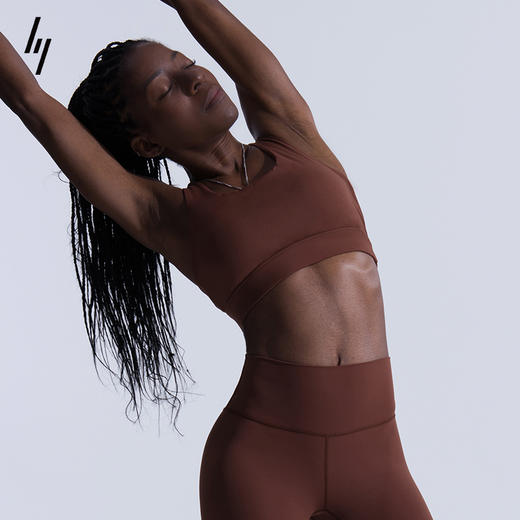 slenddy pamela联名款Retro土元素瑜伽健身运动文胸内衣女S8110 商品图1