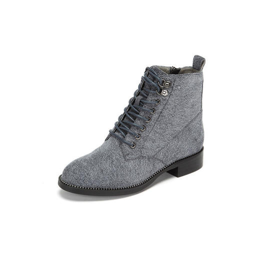 westory商场专柜同款羊皮休闲率性舒适百搭马丁靴W284S80881 商品图0