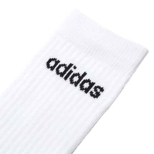 Adidas阿迪达斯neo男袜女袜2021春季新款运动长筒白色袜子DN4438 商品图2