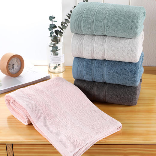 爱帝全棉浴巾70*140规格吸水大浴巾1条装 商品图1