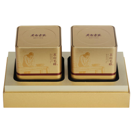 老谢家茶 黄山毛峰 谢四十大师茶创字礼盒 130g 商品图1