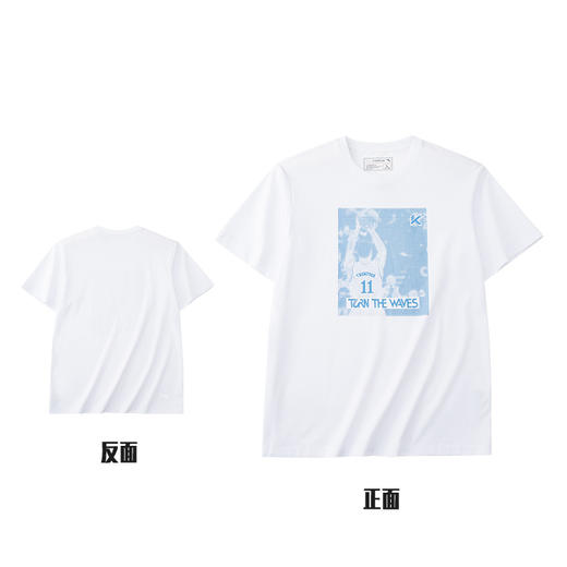 安踏KT系列短袖t恤男夏季新款宽松透气篮球文化运动上衣152221128-1/2 商品图1