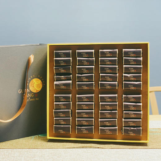 白沙溪  馆藏小金茯（茯茶）  湖南安化黑茶   320g（8g*40）  茶叶 商品图0