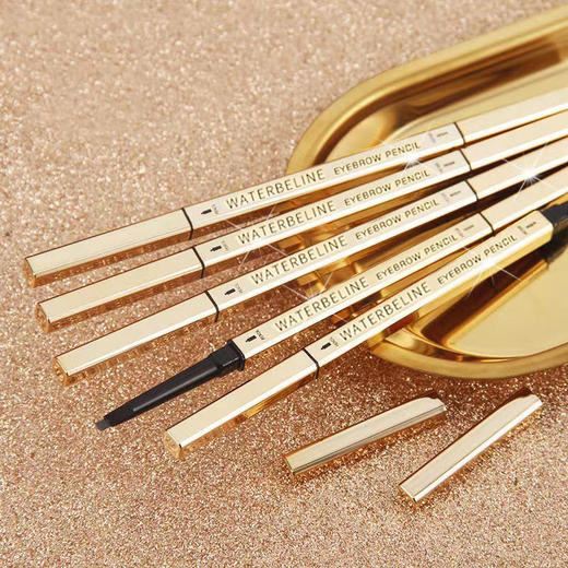 2支优惠装小金筷眉笔细头超细防水防汗不掉色根根分明新手必备眉笔懒人学生 商品图0