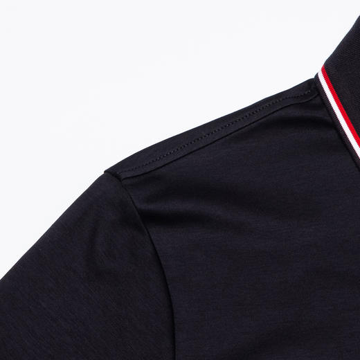 GOOD LUCK/德鲨100%纯棉舒适简约两色可选百搭POLO衫LY13022 商品图10