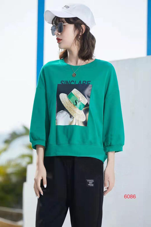 女圆领短T6086 商品图6