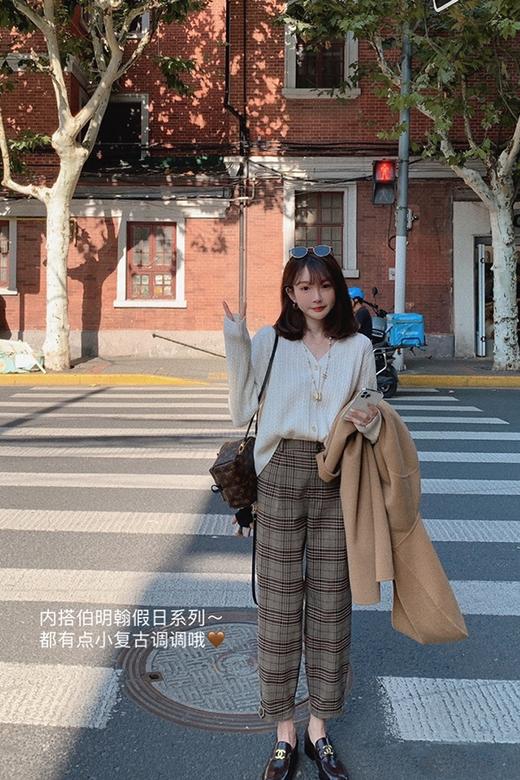 福利 金蘑菇菇【英伦假期】复古调调的格子系列~内搭也不能输哦 商品图5