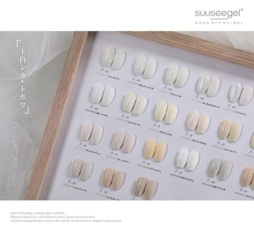 【秒杀价】白色系列24色套装 商品图2