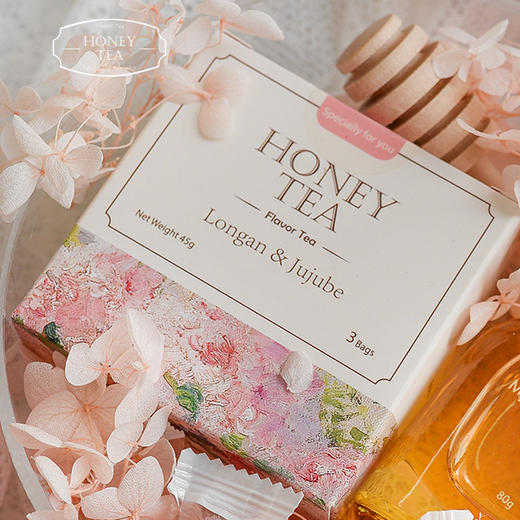 精致心意HONEYTEA喜茶小礼盒 结婚伴娘伴手礼小礼品 回礼盒装花茶养生茶 商品图6