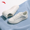 安踏小白鞋女鞋2022夏季新款平底低帮休闲鞋白色运动鞋122228060-3 商品缩略图1