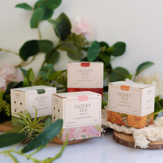 精致心意HONEYTEA喜茶小礼盒 结婚伴娘伴手礼小礼品 回礼盒装花茶养生茶 商品图2