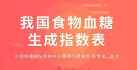  GI科普 | 必须收藏的259种食物GI数据！ 