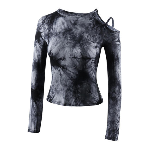 【 2022新款lulu同款瑜伽服 】性感露肩 速干衣/修身衣 商品图5