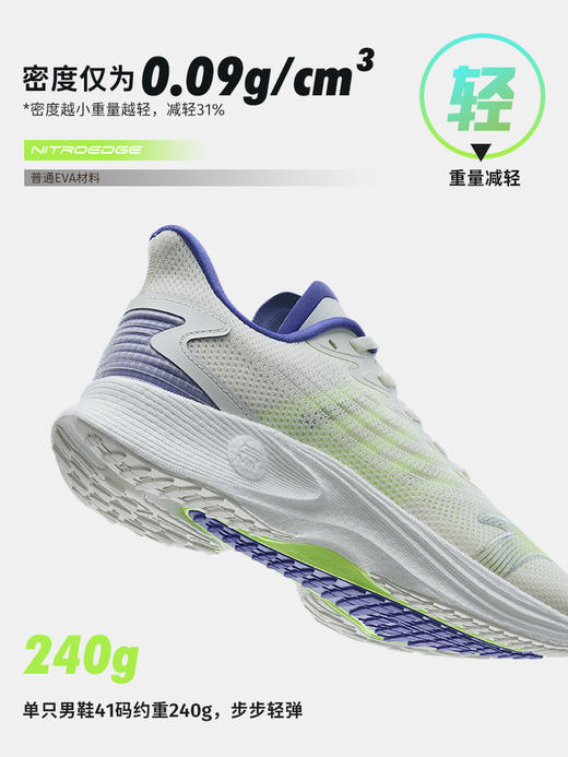 安踏马赫2代丨氮科技谷爱凌同款专业跑步鞋2022透气中考运动鞋男112225583-4 商品图1