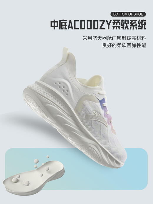 安踏综训鞋女鞋2022夏季新款软底轻便健步健身训练鞋122227721-6 商品图3