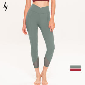slenddy Jubilant裸感提臀紧身运动裤瑜伽高腰弹力九分裤女S6105