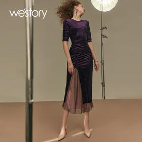 westory高跟鞋女2021年新款春季婚鞋新娘鞋细跟细钻W21AE52052
