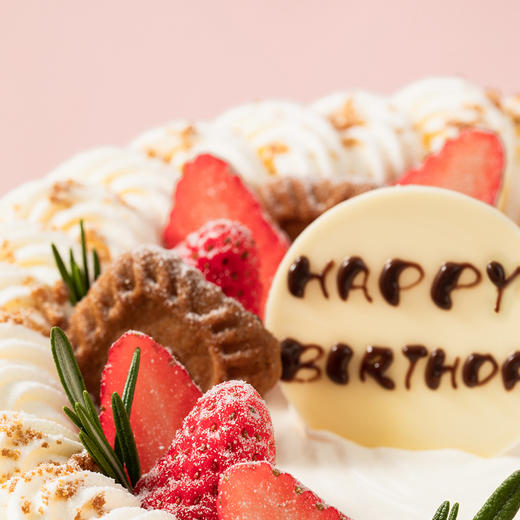 【转运圈圈】-细腻奶油撒上焦糖饼干，好运一圈一圈向你转来（赣州幸福西饼蛋糕） 商品图2