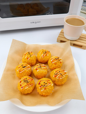 空气炸烤箱|土豆芝士球