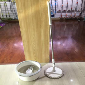 【89元/个】宝家洁净洁免手洗M20自升降圆拖（1112505）