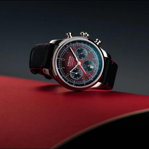宇联（UNION GLASHÜTTE）德国手表贝利士系列 男士机械计时腕表2022全球限量款 D009.427.16.442.09 商品图4