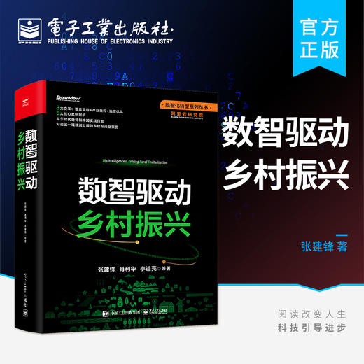 官方正版 数智驱动乡村振兴 乡村产业数智化转型路径乡村数智化治理模式 乡村振兴产业重构治理 数智化促进乡村振兴发展 张建锋 商品图0