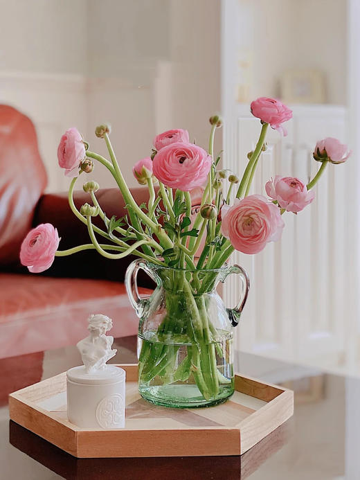 单支粉色洋牡丹（所有单支花材100块钱起卖不含包装花瓶） 商品图0