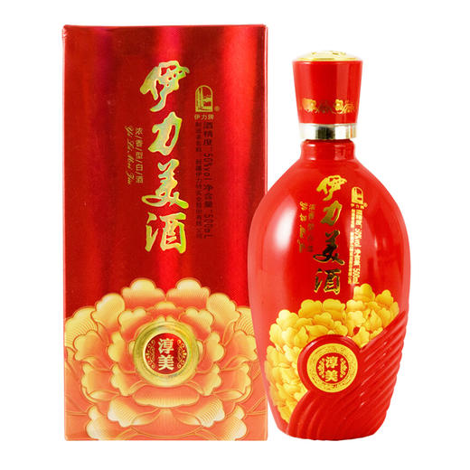 【整箱】伊力美酒（淳美）浓香型白酒 6瓶*500ml 50%vol 商品图1